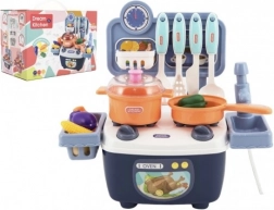 Petite cuisine avec accessoires pour enfants