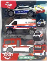 Véhicules de secours SOS lot de 3