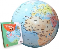 Ballon globe Caly 42 cm - Monde politique