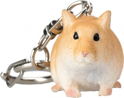 Porte-clés en forme de hamster