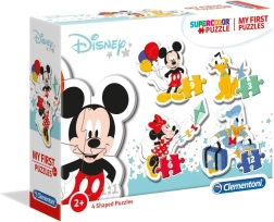 Mes premiers puzzles MICKEY MOUSE 4-en-1 (3, 6, 9, 12 pièces) – CLEMENTONI