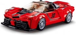 Sluban voiture de sport italienne rouge Model Bricks – jeu de construction