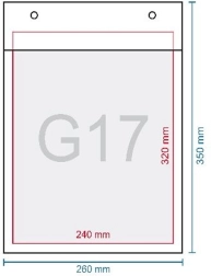 Enveloppe à bulles G17 350 × 250 mm avec fermeture autocollante