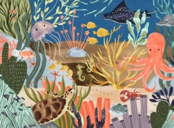 Puzzle Océan Whimsy 500 pièces Ravensburger