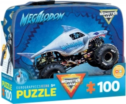Puzzle EUROGRAPHICS dans un étui isotherme Megalodon Monster Jam 100 pièces