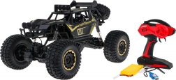 Crawler RC tout-terrain en métal 1:8 avec transmission 4x4 et LED pour enfants 3+