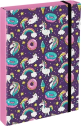 Chemises pour cahiers scolaires A4 Jumbo avec motif Licorne BAAGL