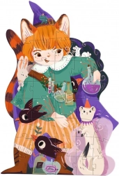 Djeco puzzle géant sorcier Pio – 36 pièces