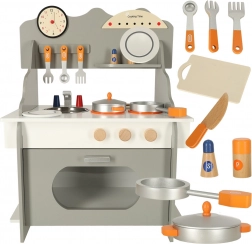 Cuisine en bois pour enfants avec accessoires