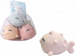 Ensemble décoratif de poissons 3 pcs 8 cm