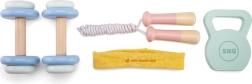 Set de fitness en bois pour enfants