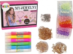 Kit de fabrication de bijoux DIY avec feutres et perles