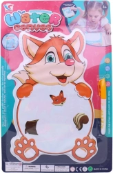 Peinture à l’eau Renard 30 x 21 cm