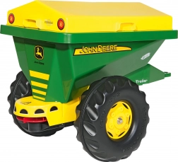 Remorque et épandeur 2 en 1 JOHN DEERE pour tracteurs à pédales Rolly Toys