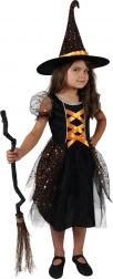 Costume de carnaval pour enfants sorcière