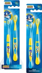 Brosse à dents électrique Sonic - ensemble de 2 pièces