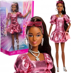 Poupée Barbie de collection Deluxe Style en robe corail
