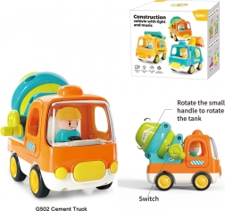 Bétonnière interactive pour les tout-petits