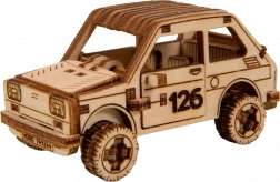 Puzzle 3D en bois – modèle de voiture de rallye 3