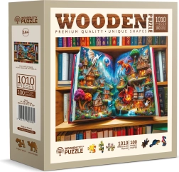 Puzzle en bois Contes magiques 1010 pièces WOODEN CITY