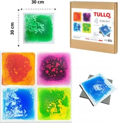 Tapis sensoriels moelleux Tullo - 4 pièces