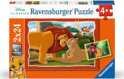 Puzzle Disney Le Roi Lion 2x24 pièces