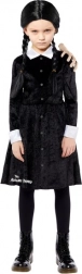 Costume Wednesday pour fille pour âge 4-6 ans