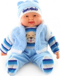 Grand bébé - garçon - petit chien