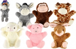 Marionnette animal en peluche - 1 pièce