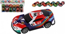 Set de 6 petites voitures de course à rétrofriction 7 cm