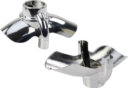 Garde-boue en plastique PRO700 argentés