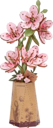 Bouquet 3D en bois Sakura – kit sans colle