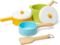Set de batterie de cuisine pour enfants Bigjigs Toys