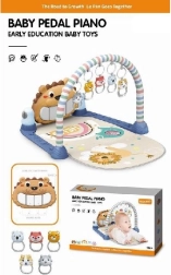 Tapis de jeu interactif avec piano – motif animalier