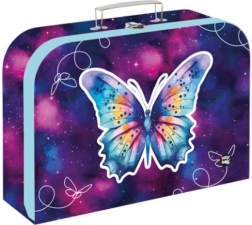 Valisette enfant en stratifié 34 cm Papillon