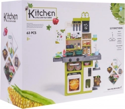 Coin cuisine avec fonction lumière et son 63 pcs. Vert