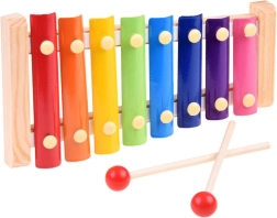 Xylophone coloré pour enfants en bois