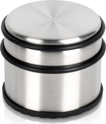 Butée de porte en acier inoxydable, argent 9,5 cm