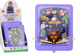 Jeu d’adresse flipper avec animaux violet
