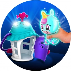 Maison lumineuse avec licorne Lumiluvs