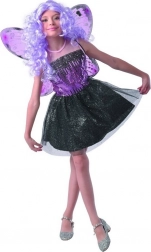 Robe de carnaval Papillon pour filles 110 - 120 cm