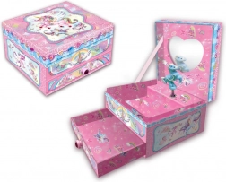 Boîte à bijoux musicale Licorne