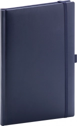 Carnet ligné NOTIQUE balacron bleu foncé 15 × 21 cm