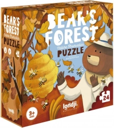 Puzzle Forêt des ours 24 pcs