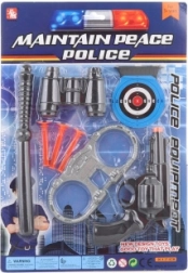 Set de police pour enfants avec accessoires