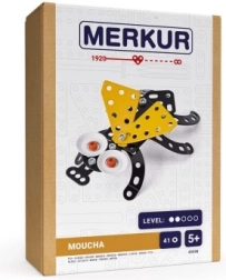 Jeu de construction MERKUR mouche, 41 pièces