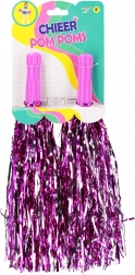 Pompons de cheerleading roses pour enfants (paire)