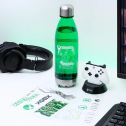 Coffret cadeau XBOX – bouteille, autocollants et lampe