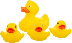 Jouet de bain canards jaunes AKUKU – lot de 4 pcs