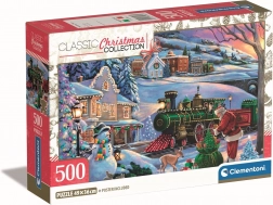 Puzzle de Noël Train de Noël 500 pièces